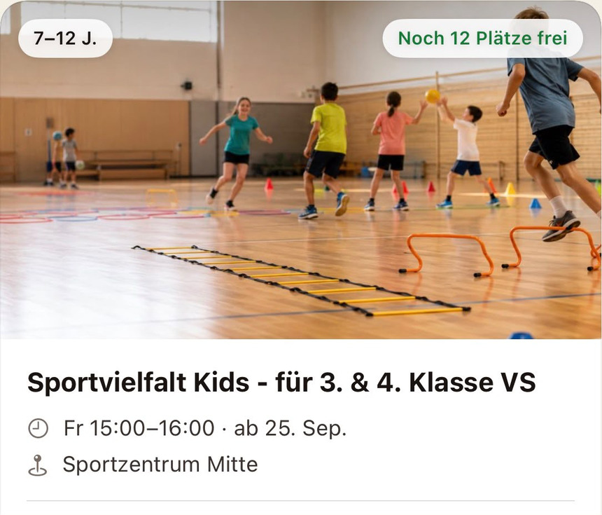 Vereinskurse in oClub